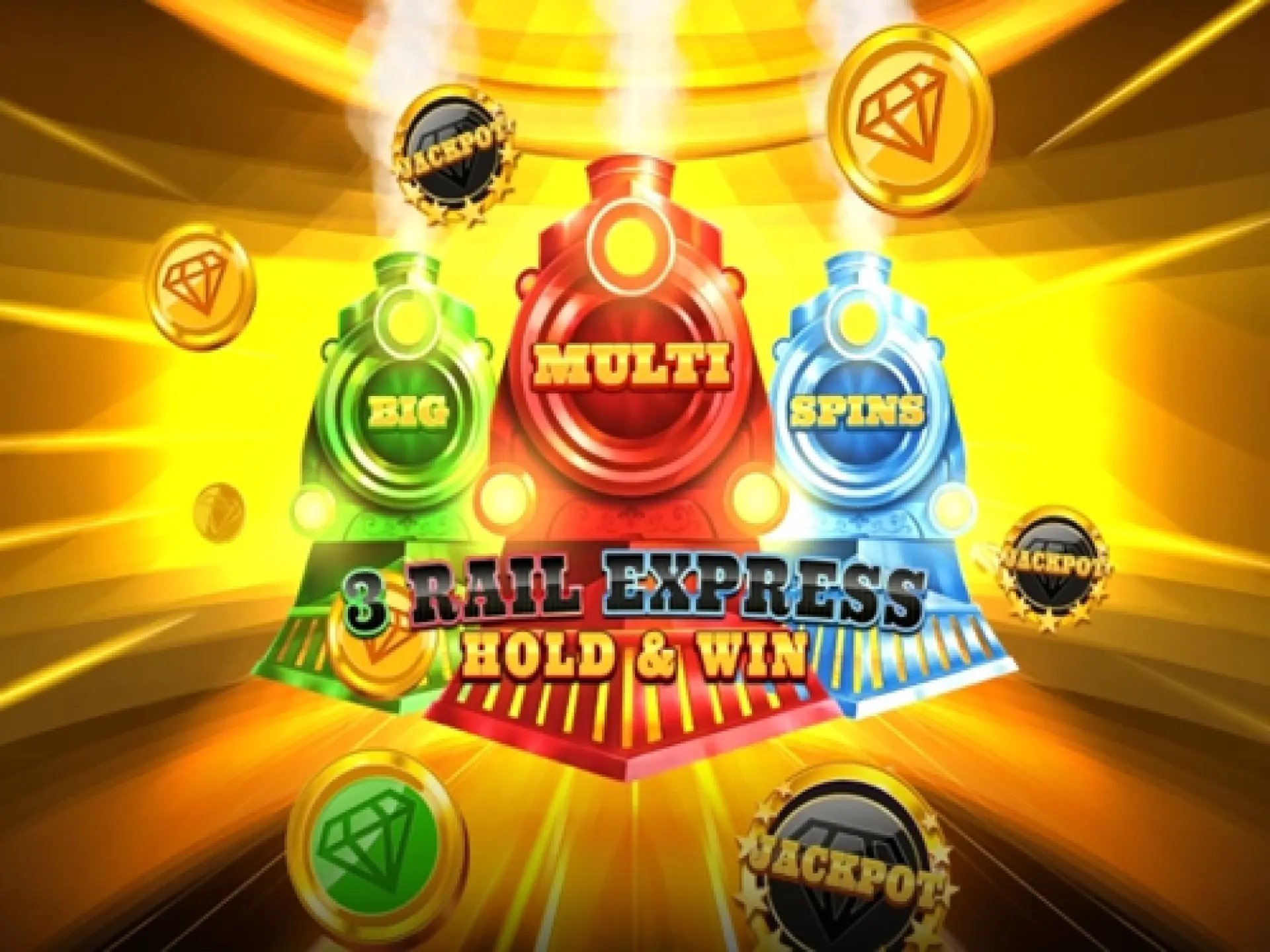 3 Rail Express: Hold & Win