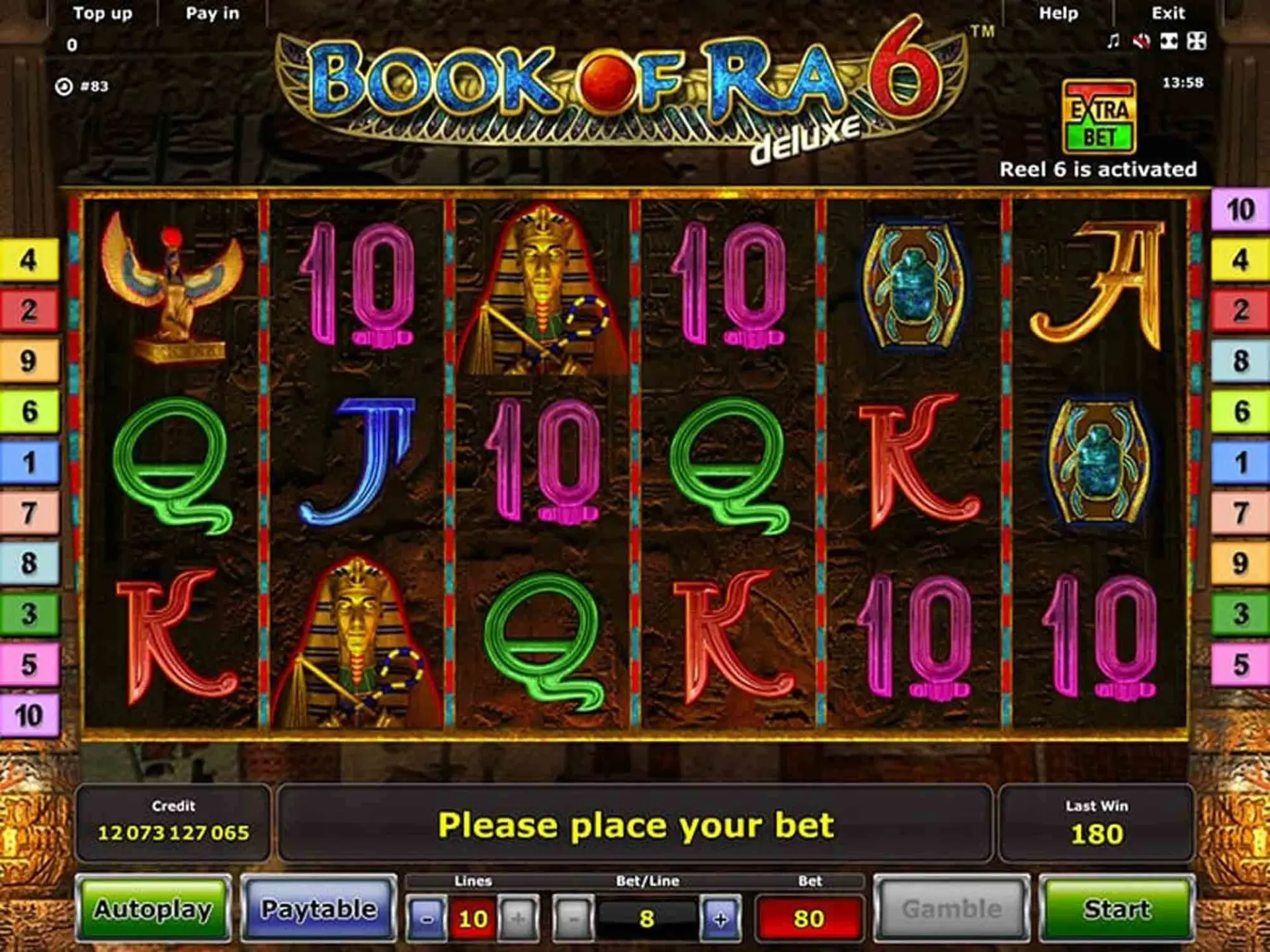 Book of Ra deluxe 6