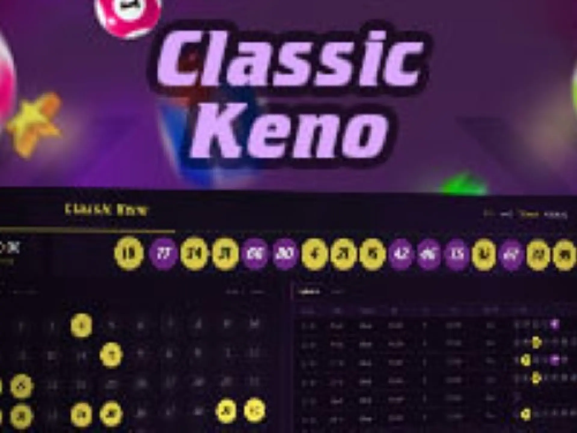 Classic Keno